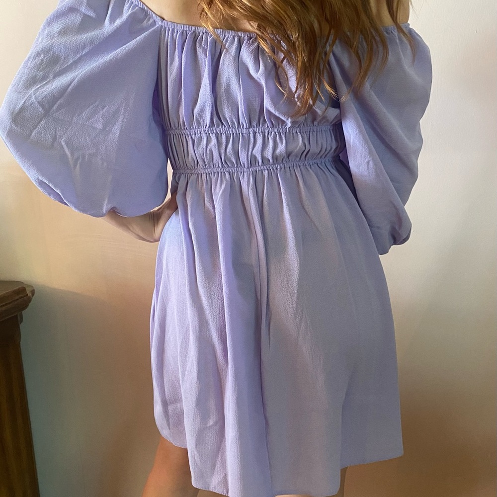 🌼HP🌼 NWOT ASOS DESIGN- Square Neck Mini Dress, SIZE: US 4, UK 8 - Picture 5 of 5